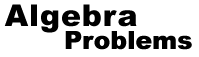 Algebra Problems